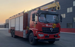威速龙牌LCG5160TXFQC500/D器材消防车