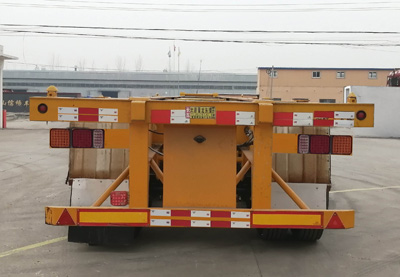 晋龙东捷牌TDJ9370TJZ集装箱运输半挂车公告图片