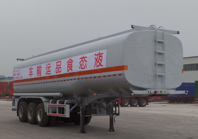 梁昇牌11.6米30.5吨3轴液态食品运输半挂车(SHS9400GYS)