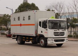 易燃气体厢式运输车