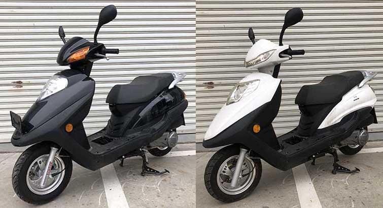 轩源牌XY125T-40D两轮摩托车公告图片