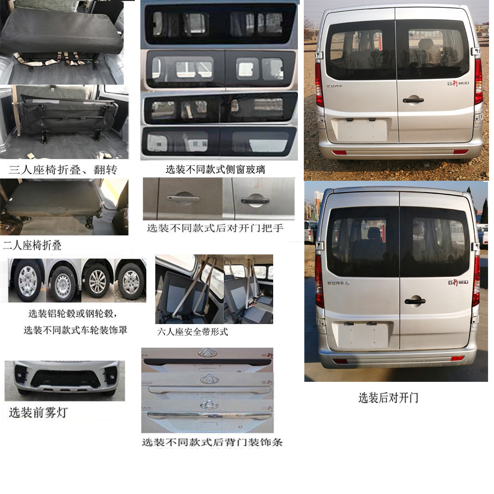 长安牌SC6453ACA6多用途乘用车公告图片