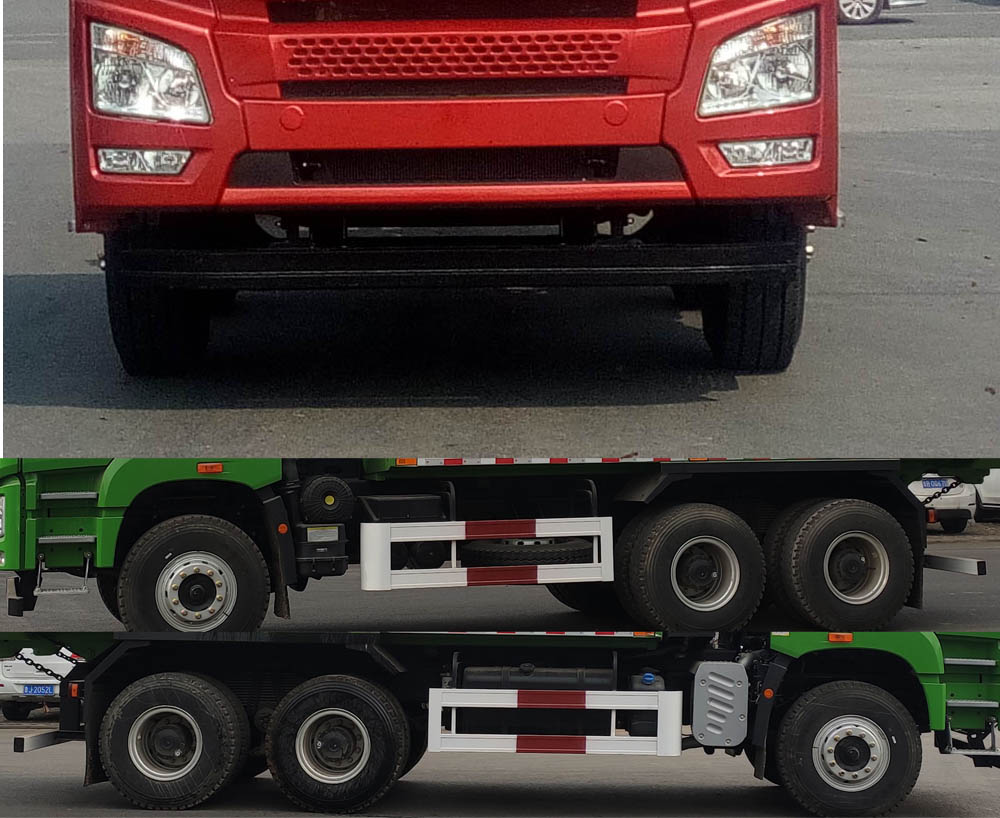 解放牌CA5250ZLJP27K15L3T1E6A80自卸式垃圾車公告圖片