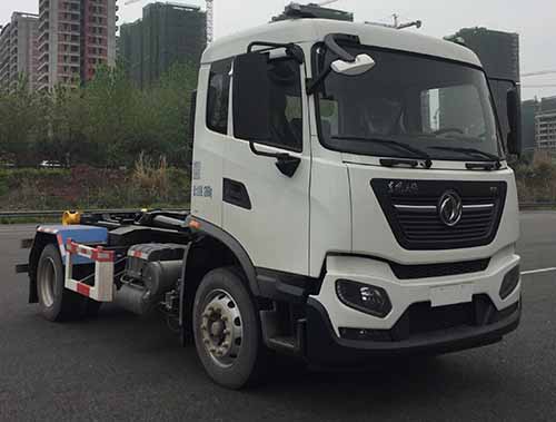 山花牌JHA5123ZXXDFA6車廂可卸式垃圾車公告圖片