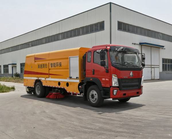 圣岳牌SDZ5187TSLF扫路车公告图片