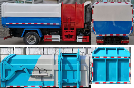 中運威牌ZYW5070ZZZE6自裝卸式垃圾車公告圖片