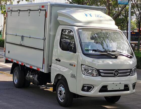 福田牌BJ5031XYK3JV4-52翼開(kāi)啟廂式車公告圖片