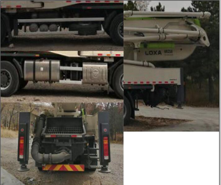 雷萨牌BJ5448THB-XF混凝土泵车公告图片