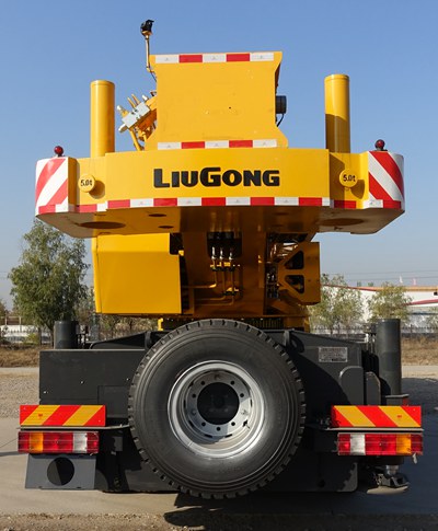 柳工牌CLG5421JQZ40汽车起重机公告图片