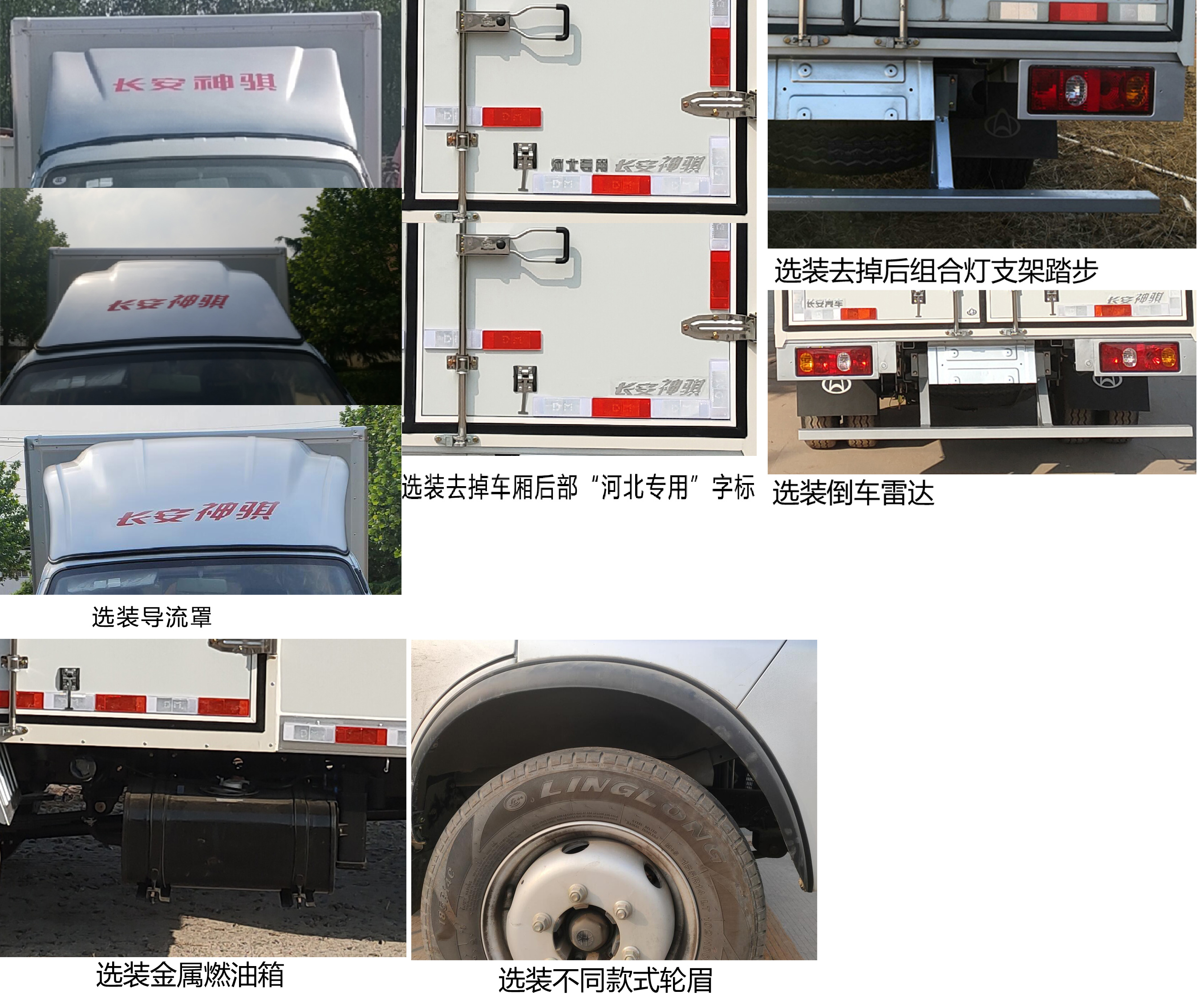 长安牌SC5031XXYDBAZ6厢式运输车公告图片