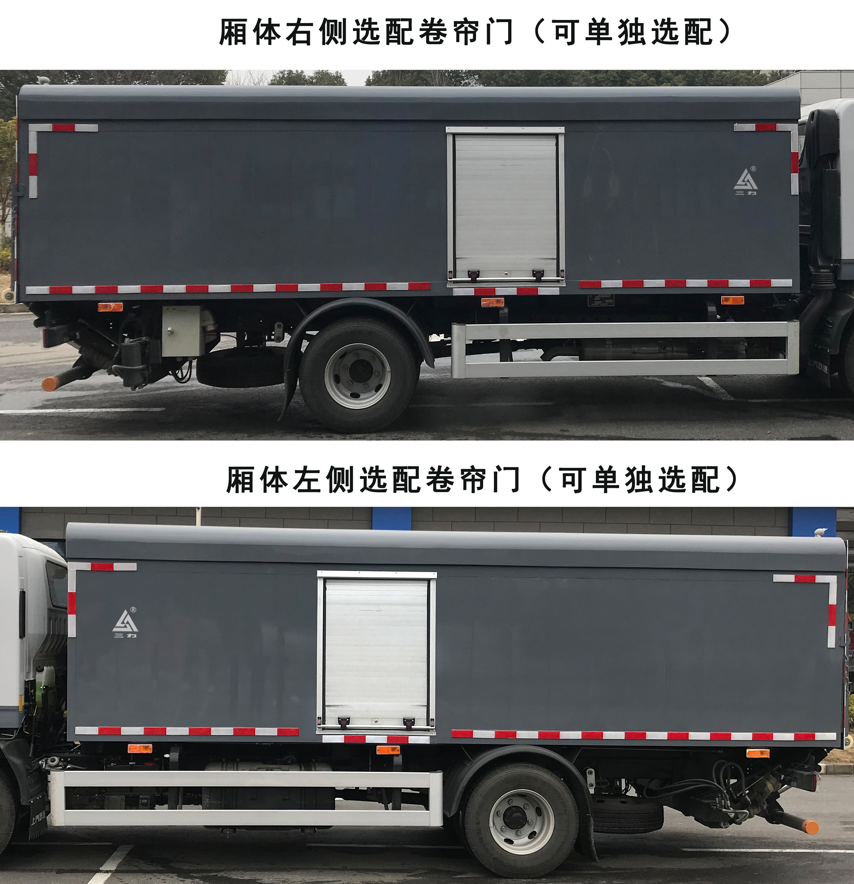 三力牌CGJ5087XTYSHE6密闭式桶装垃圾车公告图片