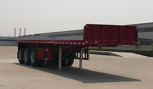 梁昇牌11.5米34吨3轴平板运输半挂车(SHS9401TPB)