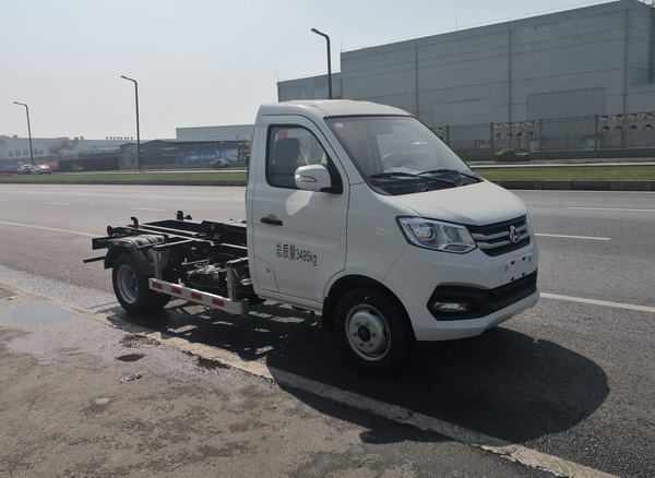 今創(chuàng)嘉藍(lán)牌KTE5030ZXXSC6車廂可卸式垃圾車公告圖片