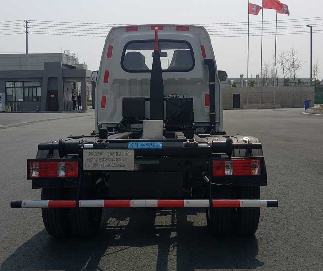 今創(chuàng)嘉藍(lán)牌KTE5030ZXXSC6車廂可卸式垃圾車公告圖片