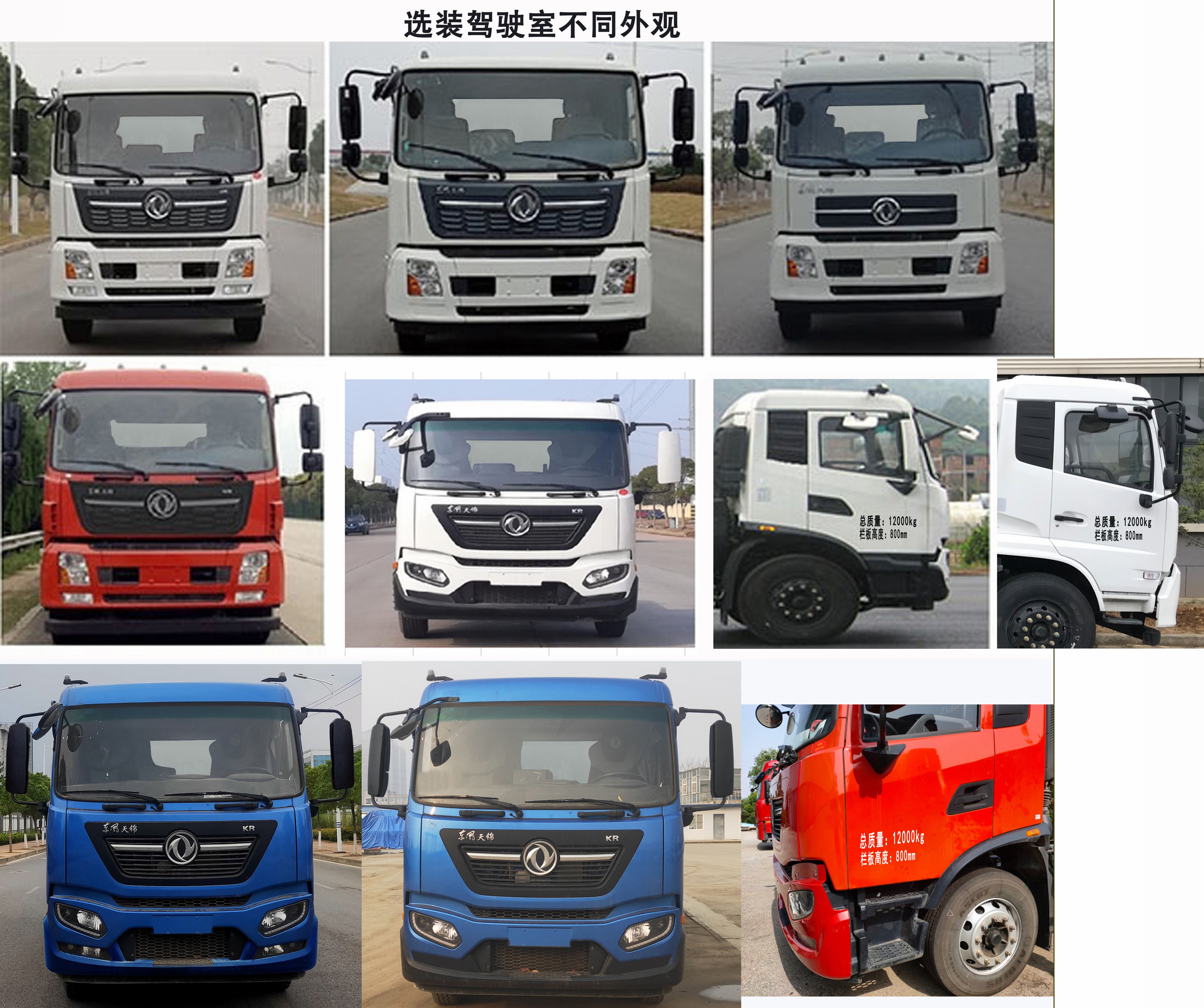 三力牌CGJ5122ZLJDFE6自卸式垃圾車公告圖片