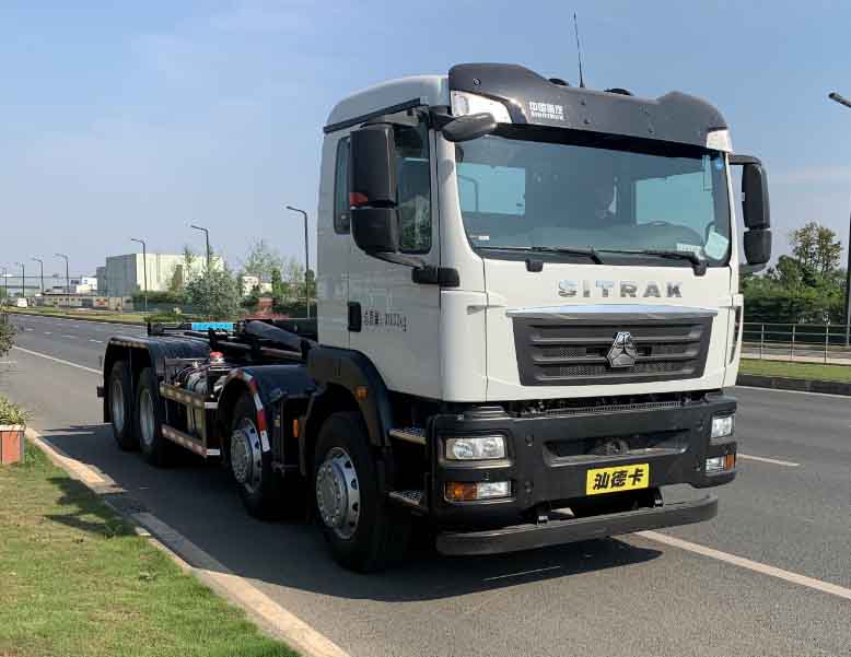 今創(chuàng)嘉藍(lán)牌KTE5310ZXXZ6車(chē)廂可卸式垃圾車(chē)公告圖片