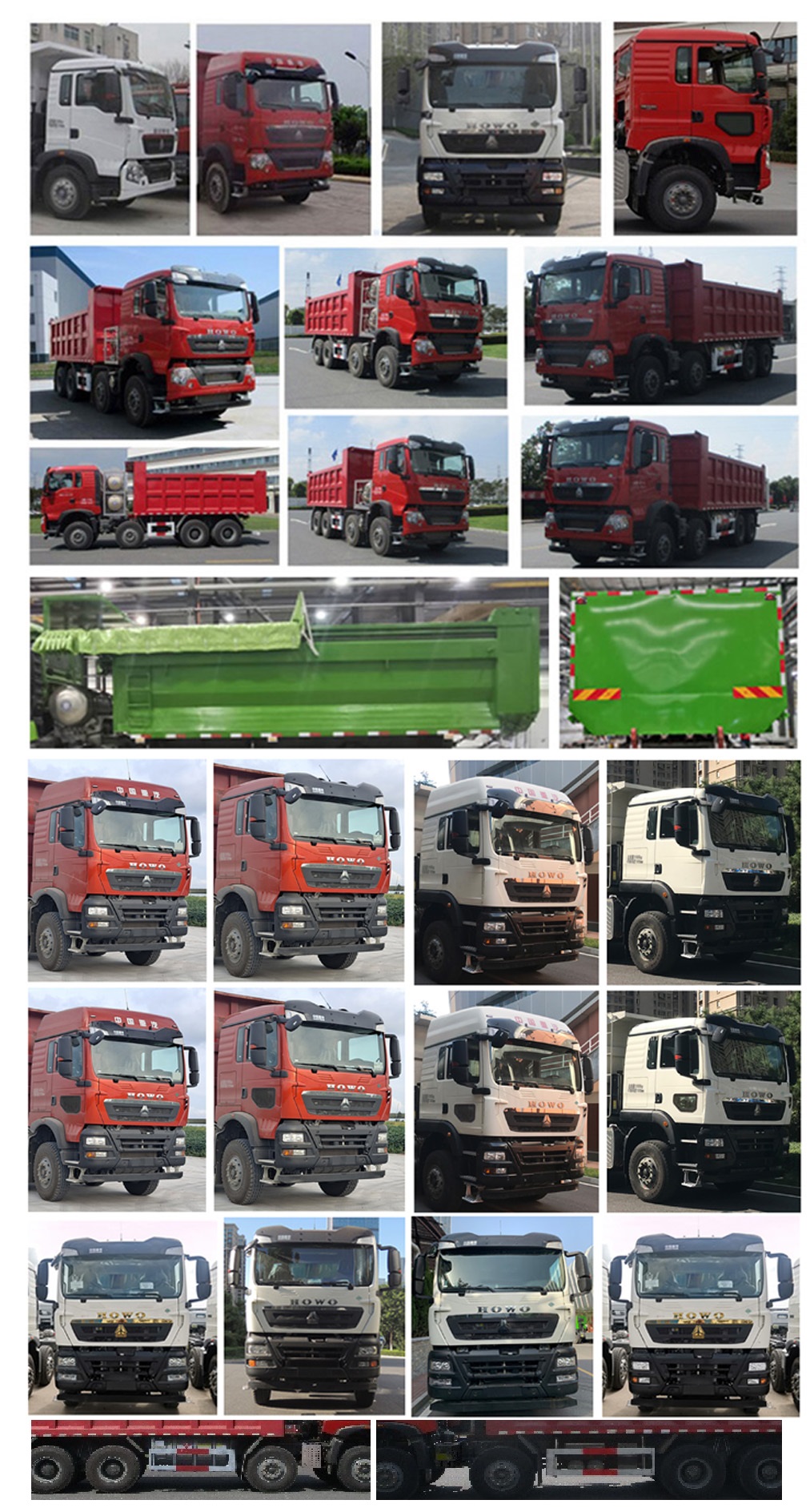 豪沃牌ZZ5317ZLJV326GF1L自卸式垃圾車公告圖片