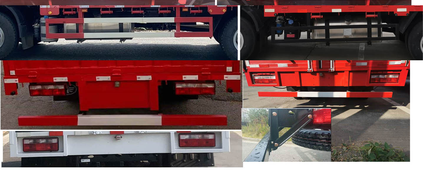 解放牌CA5110CCYP40K46L4E6A84倉柵式運(yùn)輸車公告圖片