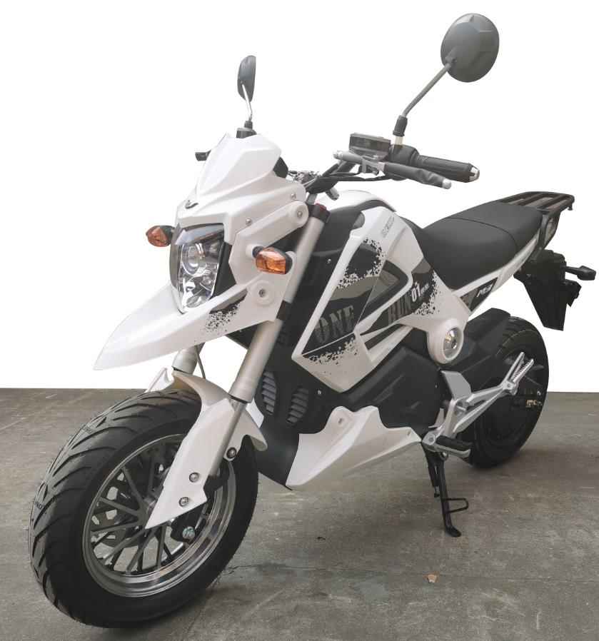 YK2000D-3 壹酷牌纯电动前盘式后盘式电动两轮摩托车图片