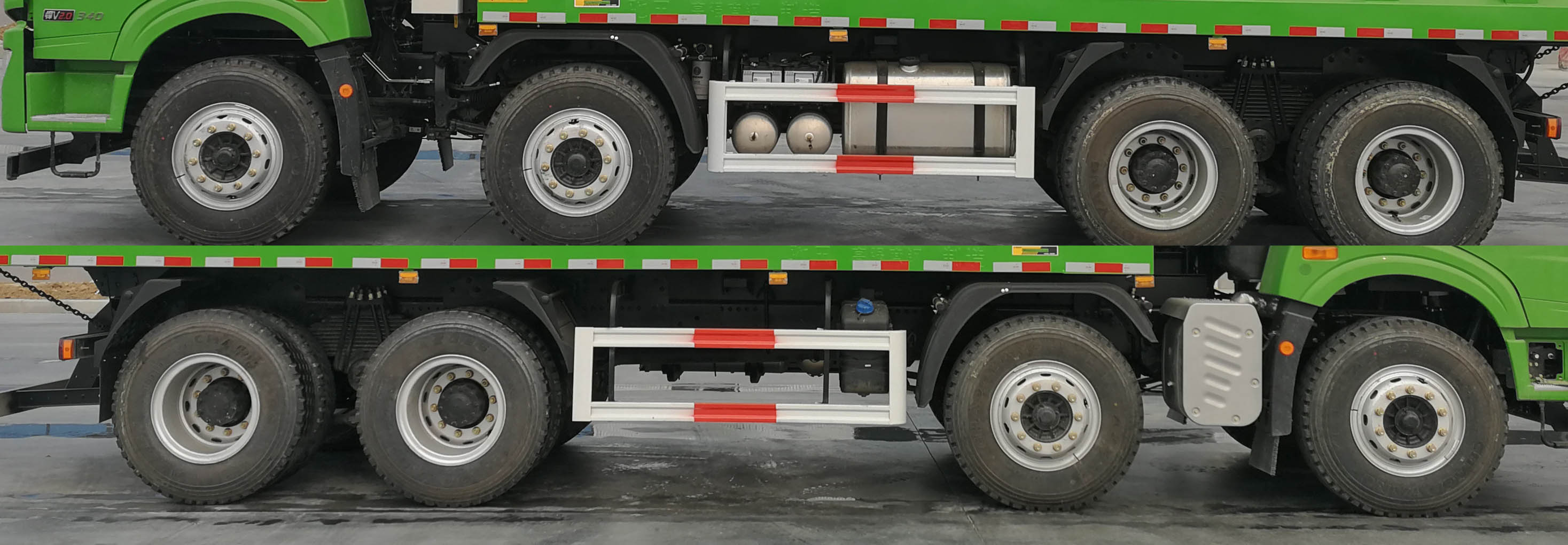 解放牌CA5310ZLJP1K2L4T4E6A80自卸式垃圾車公告圖片