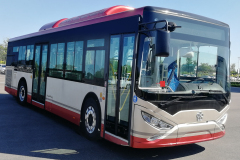 广通牌TJR6105CHEVBT1插电式混合动力城市客车图片