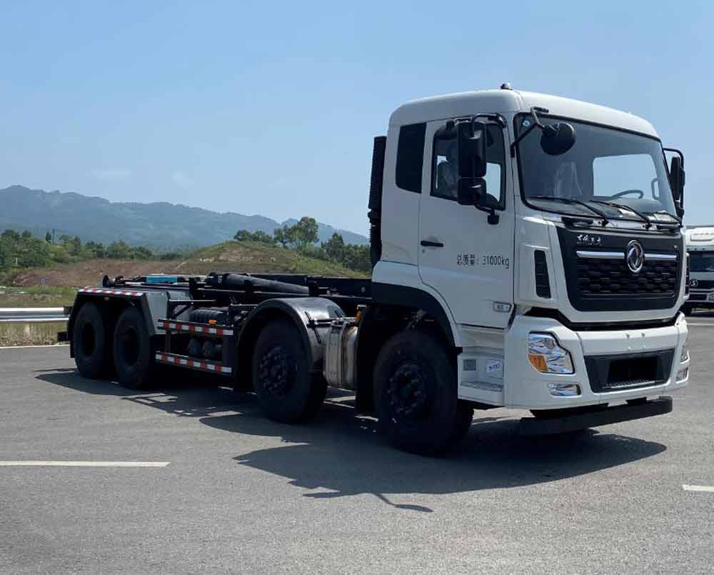 今創(chuàng)嘉藍牌KTE5313ZXXDF6車廂可卸式垃圾車公告圖片