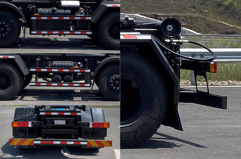 今創(chuàng)嘉藍牌KTE5313ZXXDF6車廂可卸式垃圾車公告圖片