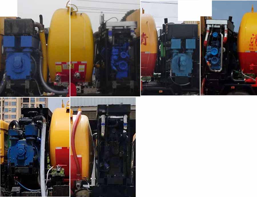 縱昂牌CLT5180GQWDF6A清洗吸污車公告圖片