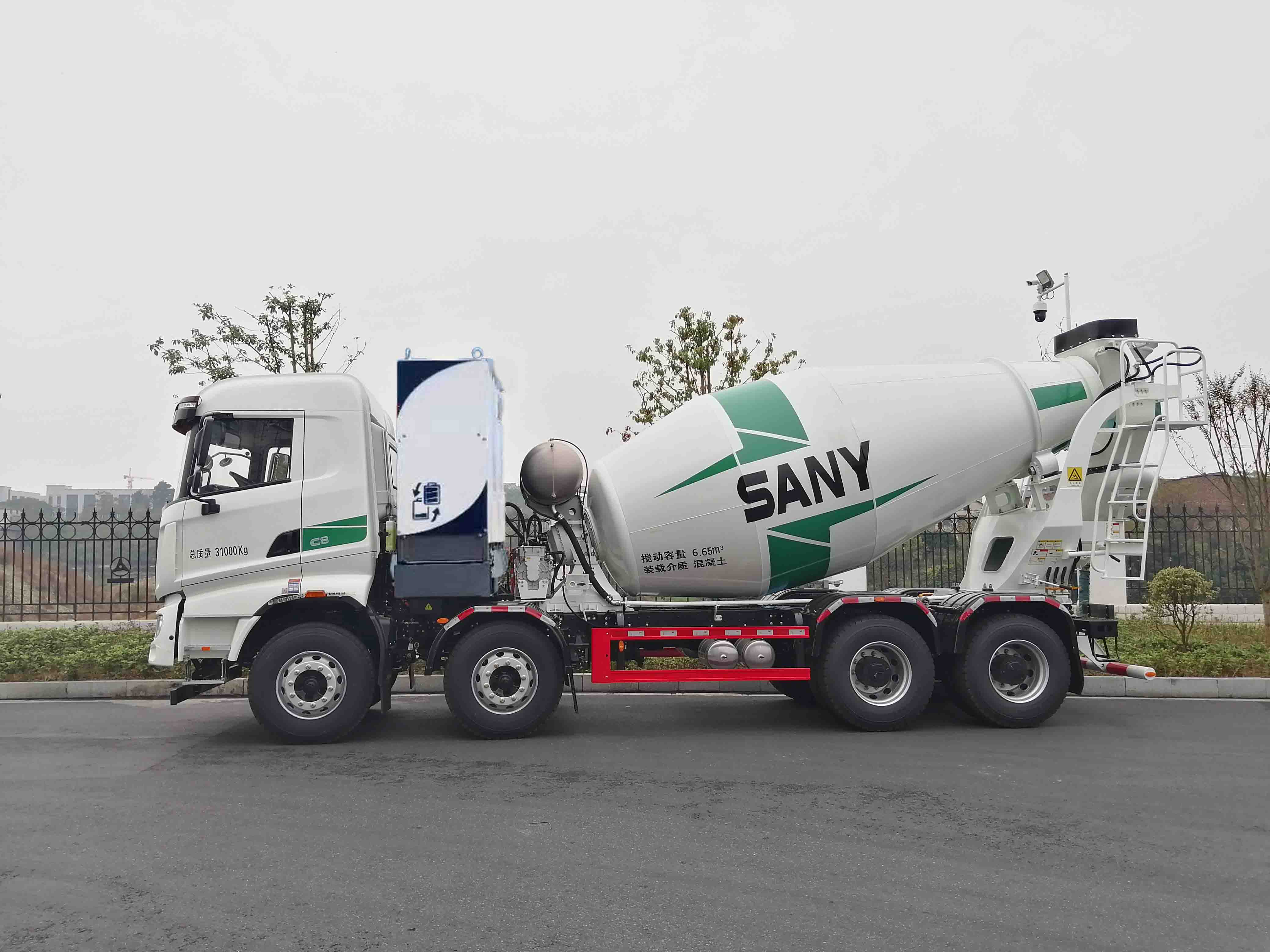 三一牌SYM5311GJB3BEV純電動混凝土攪拌運輸車公告圖片