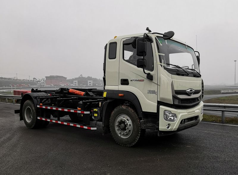 今創(chuàng)嘉藍(lán)牌KTE5181ZXXBJ6車廂可卸式垃圾車公告圖片