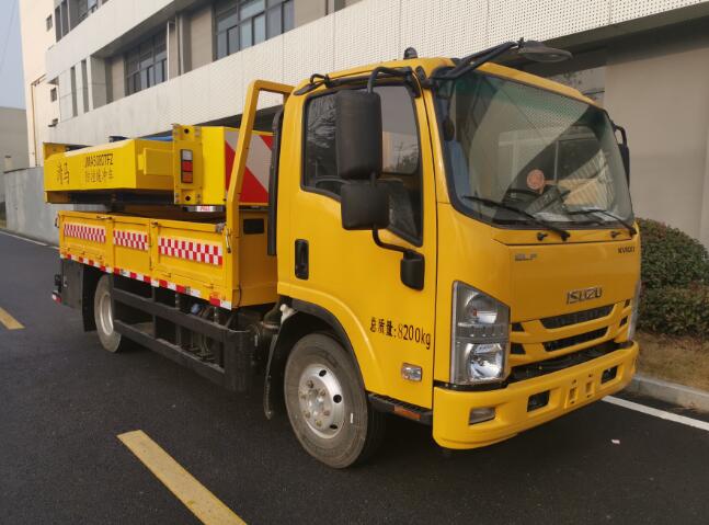 靖馬牌JMA5080TFZ防撞緩沖車公告圖片