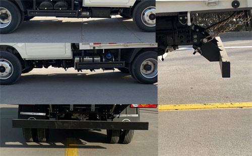 福田牌BJ5042ZLJ8ABA-01自卸式垃圾車公告圖片