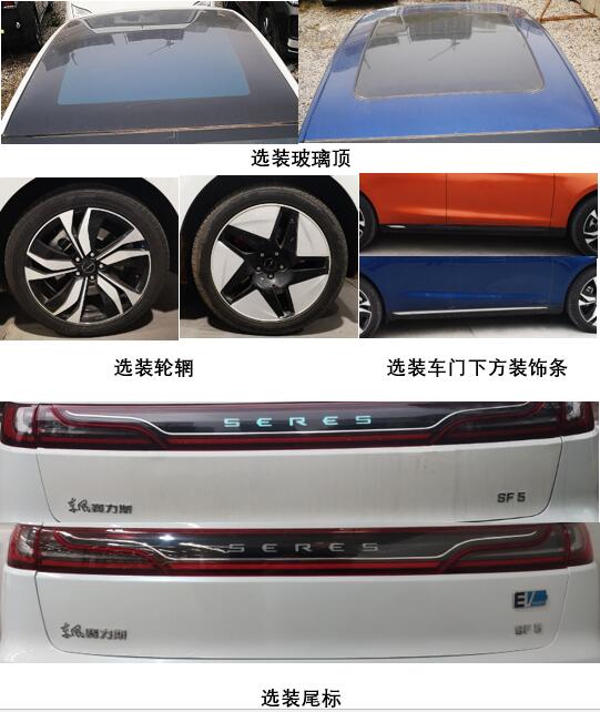 赛力斯牌SKE6470SBEVA4S纯电动多用途乘用车公告图片