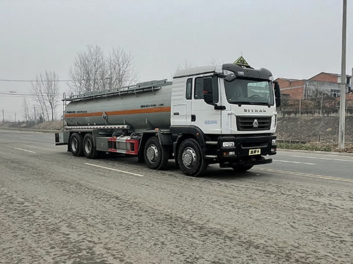 華威馳樂牌SGZ5321GFWZZ6C5腐蝕性物品罐式運輸車公告圖片