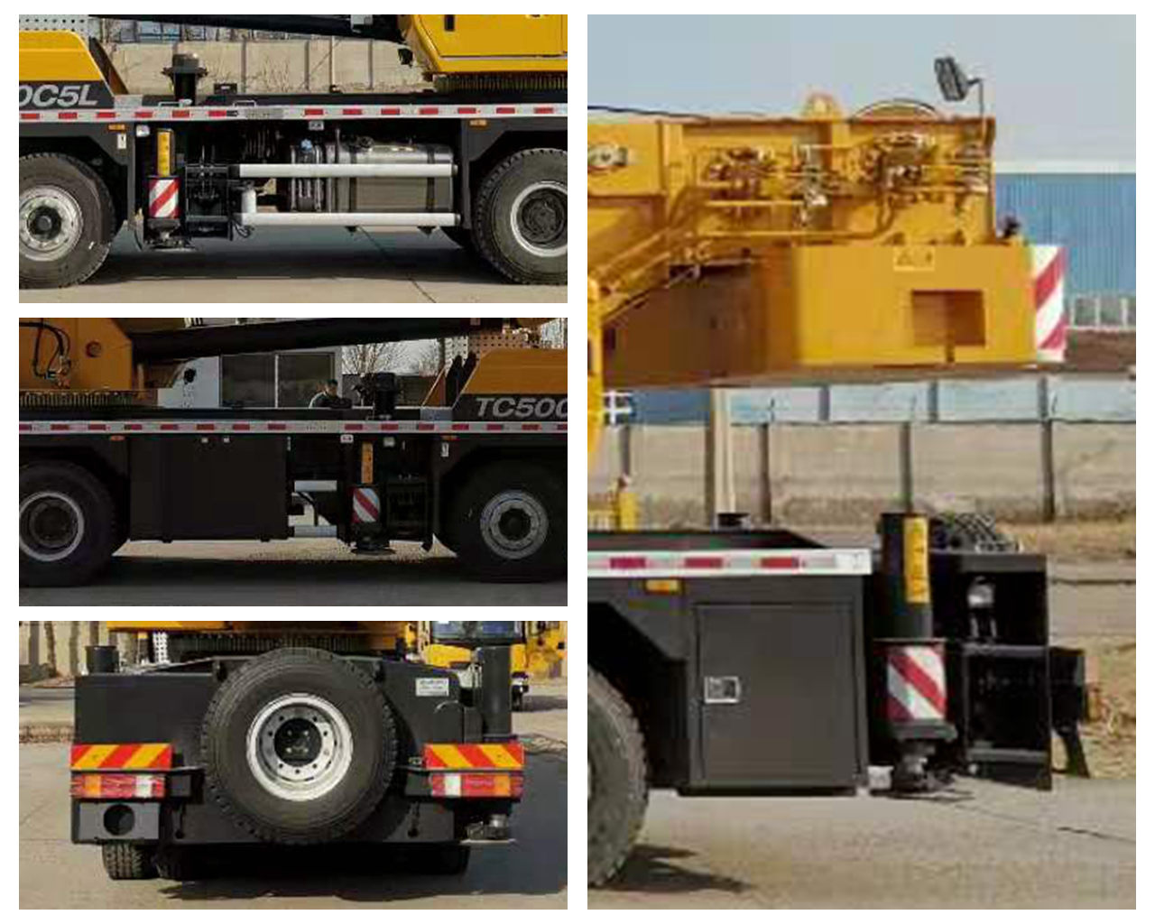 柳工牌CLG5411JQZ50汽車(chē)起重機(jī)公告圖片