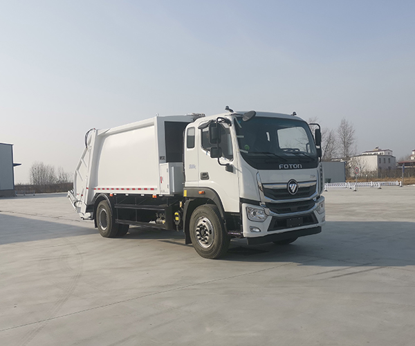 華茂駿捷牌LHC5180ZYSBJ6壓縮式垃圾車公告圖片