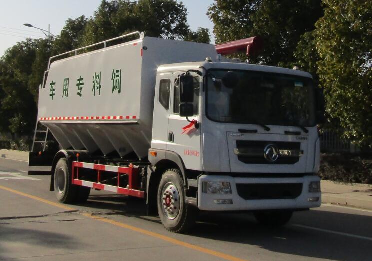 中汽力威牌HLW5180ZSL6EQ散装饲料运输车公告图片