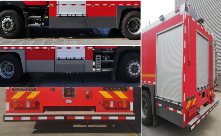 路亚科牌LXF5190GXFPM80/SDK泡沫消防车公告图片