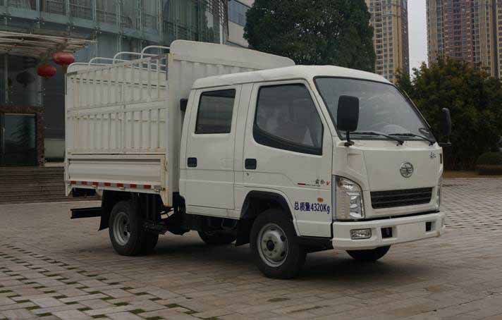 解放牌CA5040CCYK3LRE5-1仓栅式运输车