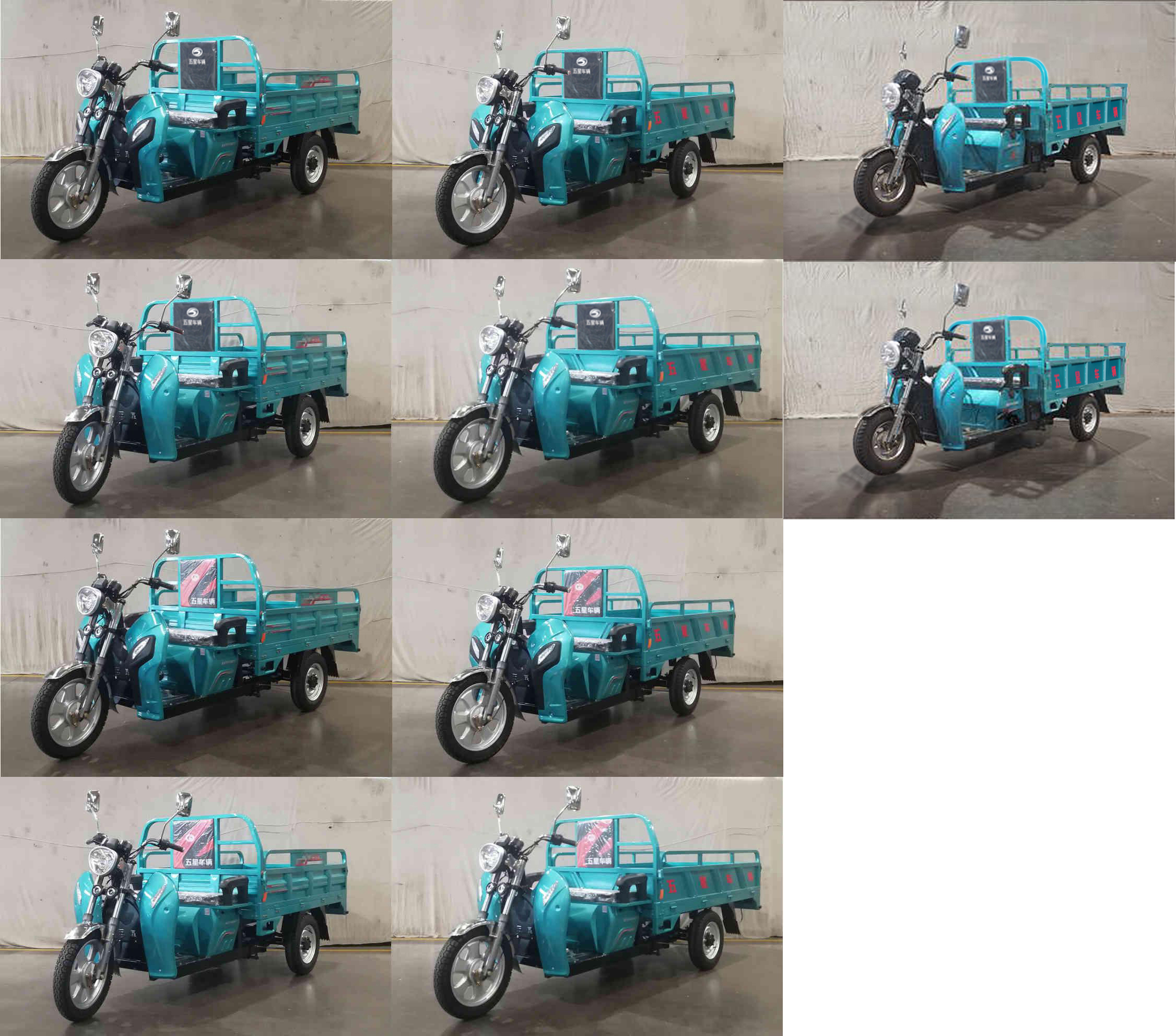 五星牌WX1500DZH电动正三轮摩托车公告图片