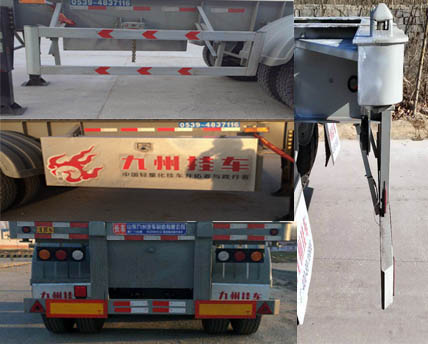 通广九州牌MJZ9403TJZ集装箱运输半挂车公告图片