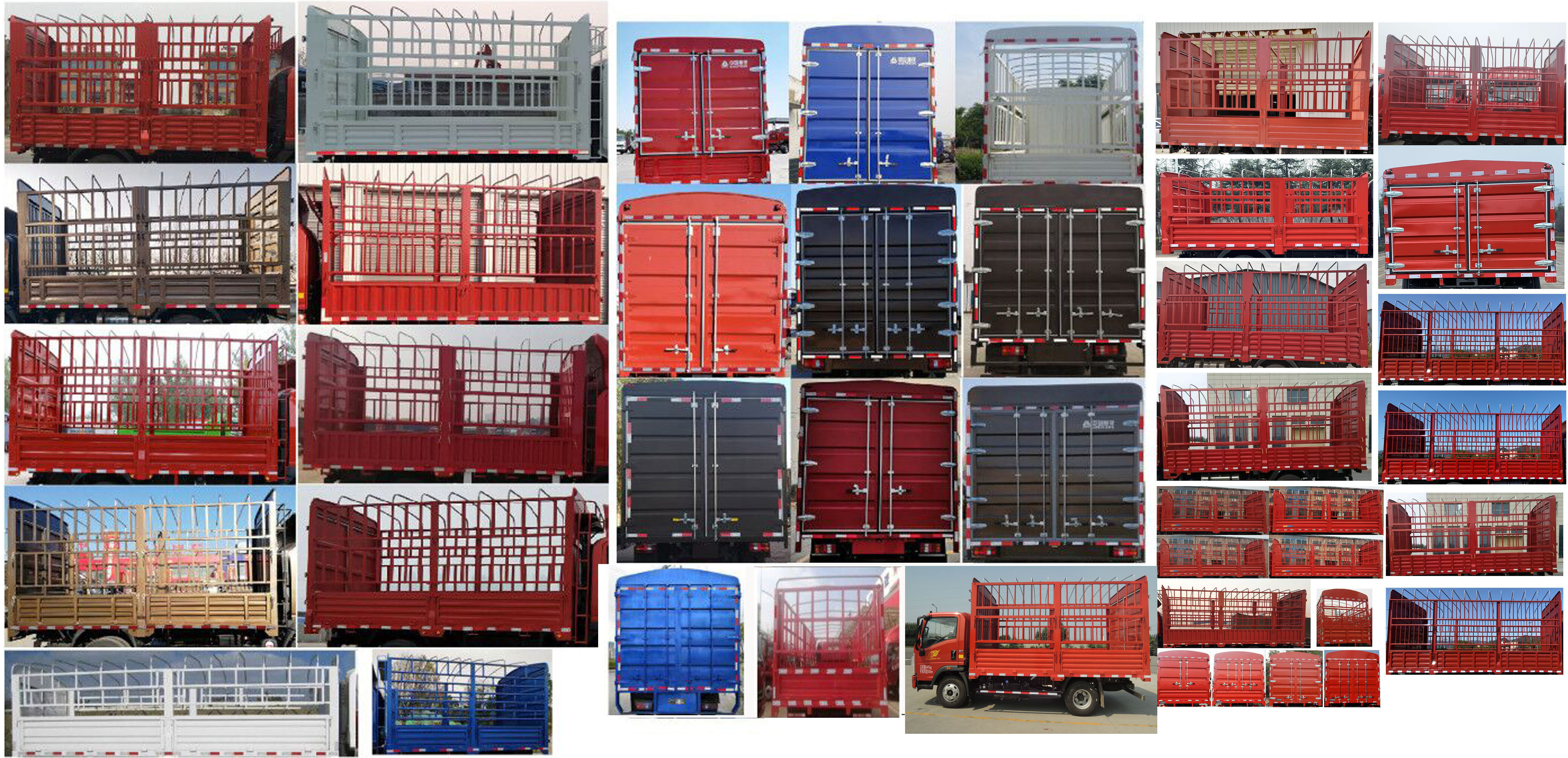 豪沃牌ZZ5107CCYH3315F1倉柵式運(yùn)輸車公告圖片