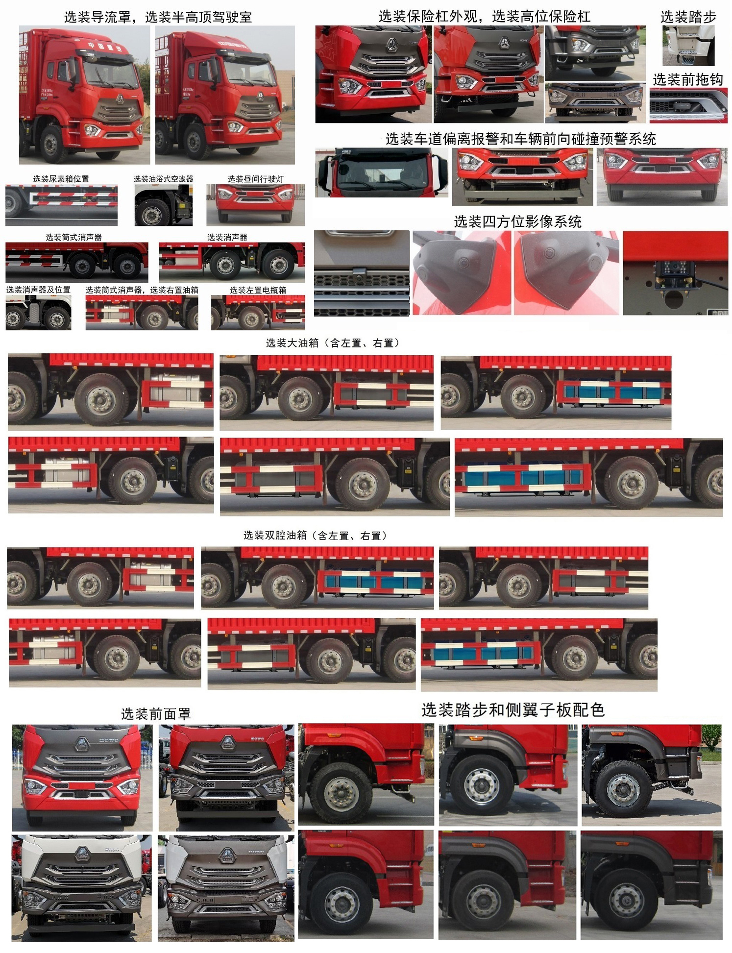 豪瀚牌ZZ5255CCYN56C3F1倉(cāng)柵式運(yùn)輸車公告圖片