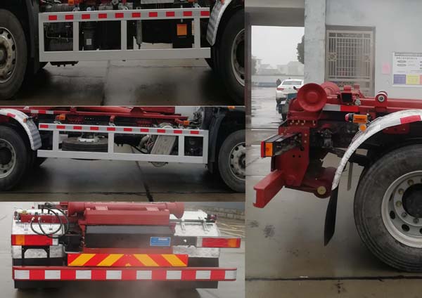 三聯(lián)牌YSY5180ZXXE6車廂可卸式垃圾車公告圖片