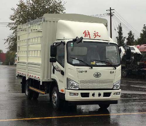 解放牌CA5090CCYP40K59L2E6A84倉(cāng)柵式運(yùn)輸車公告圖片