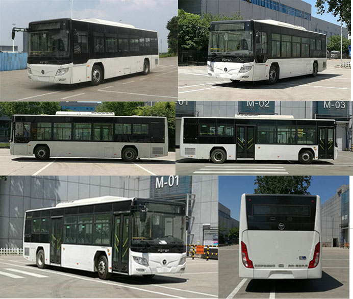 福田牌BJ6105EVCA-46纯电动城市客车公告图片