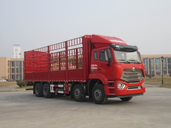 豪瀚牌ZZ5315CCYV4666F1倉柵式運(yùn)輸車公告圖片