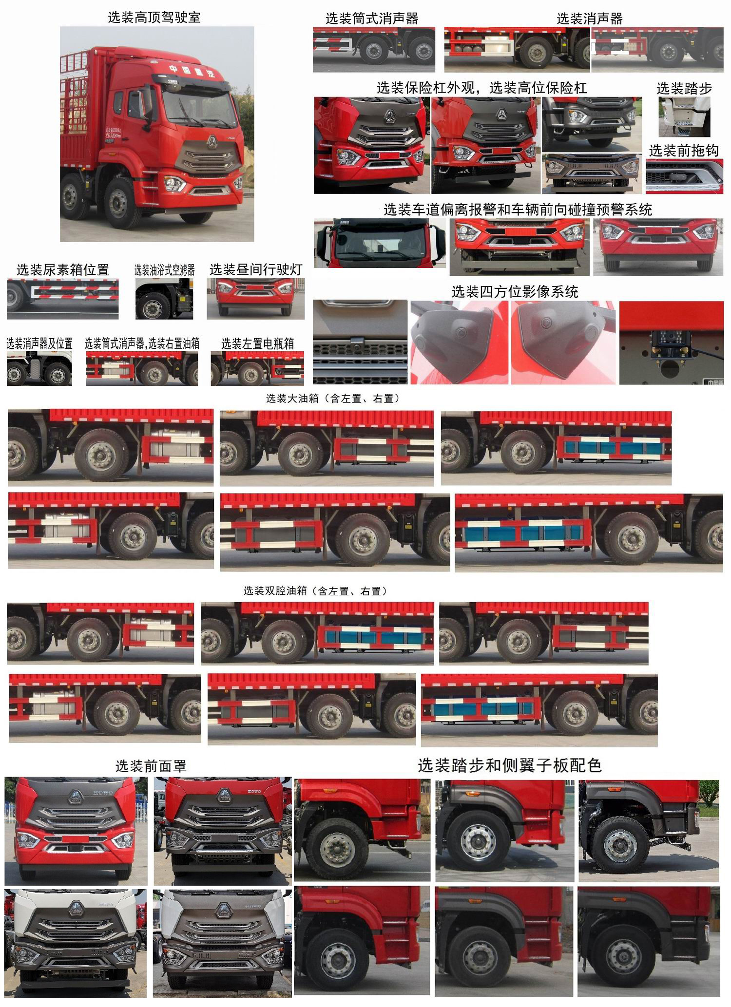 豪瀚牌ZZ5315CCYV4666F1倉柵式運(yùn)輸車公告圖片