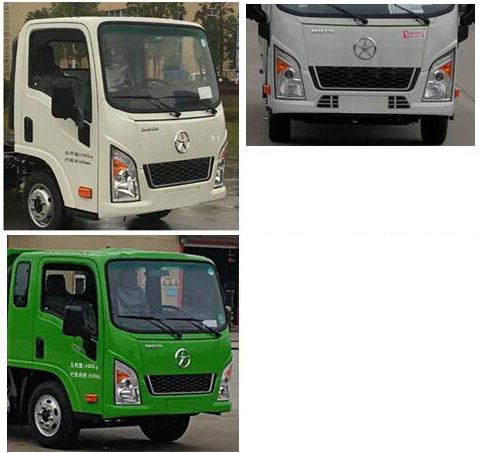 炎帝牌SZD5041ZLJCG6自卸式垃圾車公告圖片