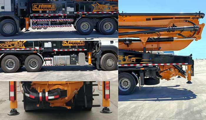 響箭牌XXJ5351THB混凝土泵車公告圖片